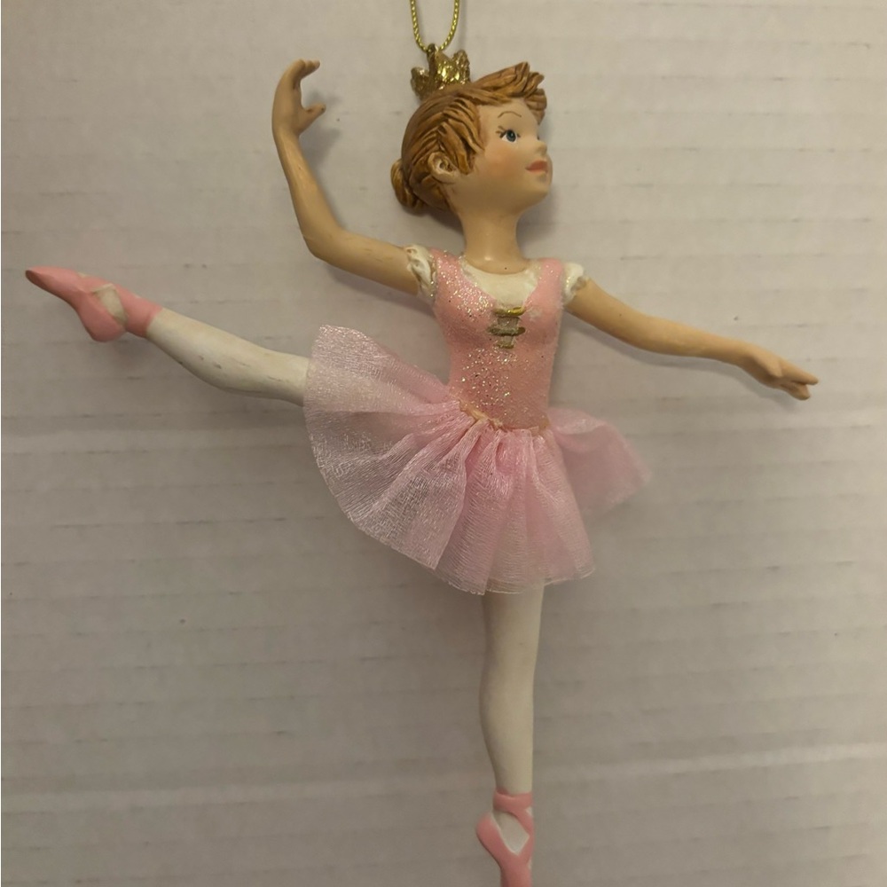 Kurt Adler Ballerina Christmas Ornament - Sugar Plum Fairy Ballerina